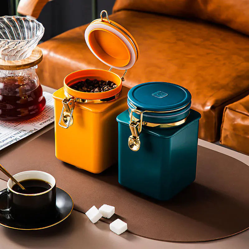 European Style Coffee Canister for Food Storage