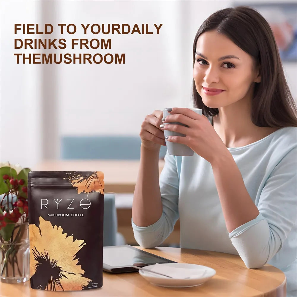 Slim Mushroom Brew Coffee