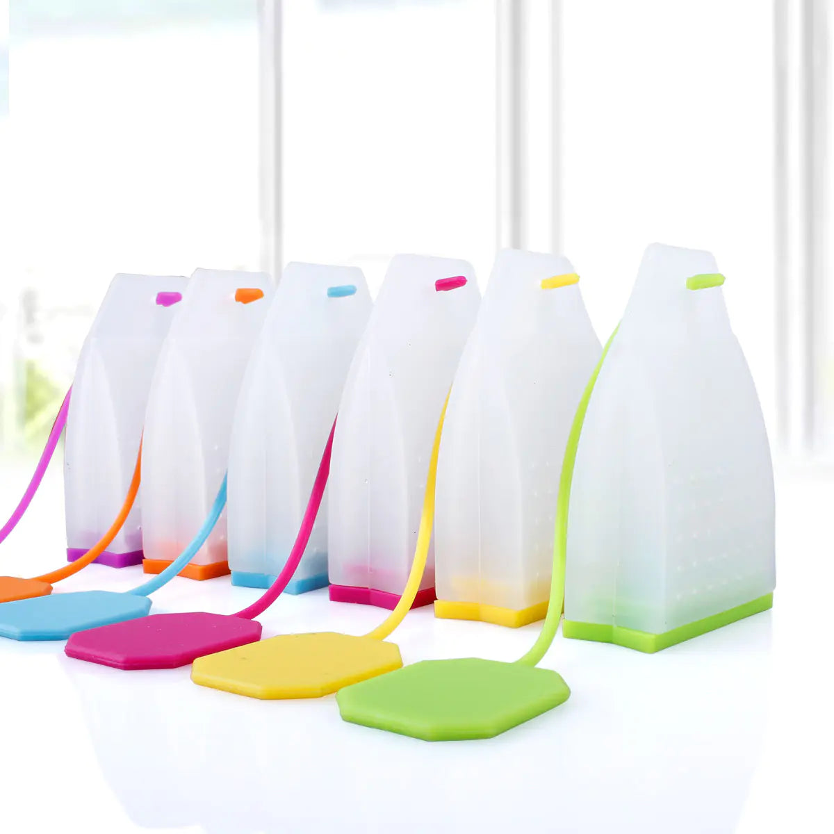 Creative High-Temperature Resistant Silica Gel Tea Bags