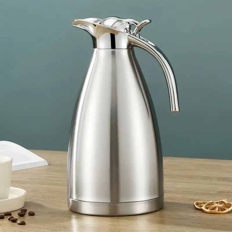 European Style Double Vacuum Insulation Coffee Pot