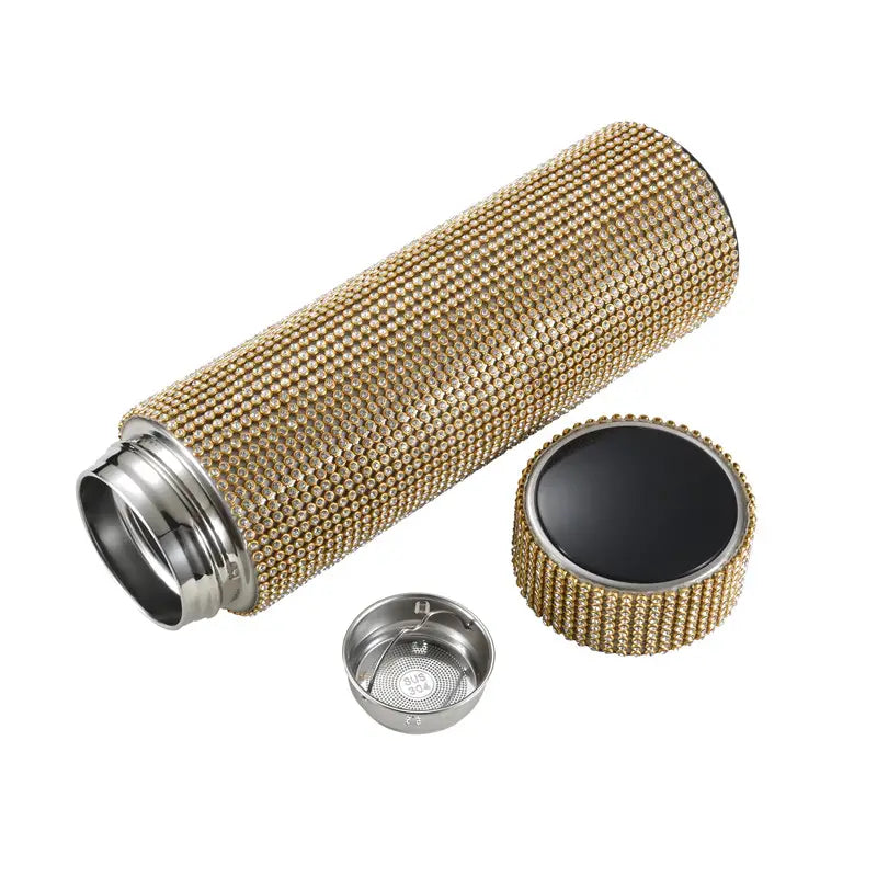 Stainless Steel Tea Cup with Filter and Mug - 500ML